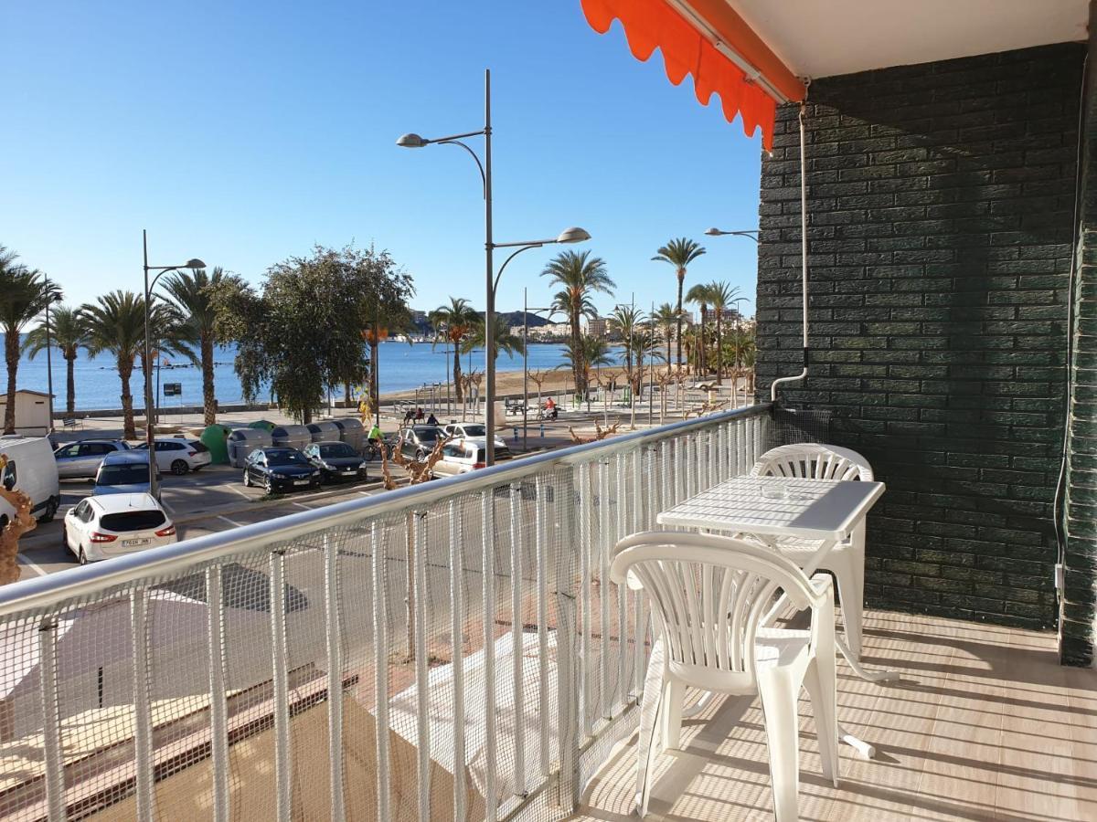 Apartmán Vistas Al Mar Desde La Playa De El Rihuete En El Puerto de Mazarrón Exteriér fotografie