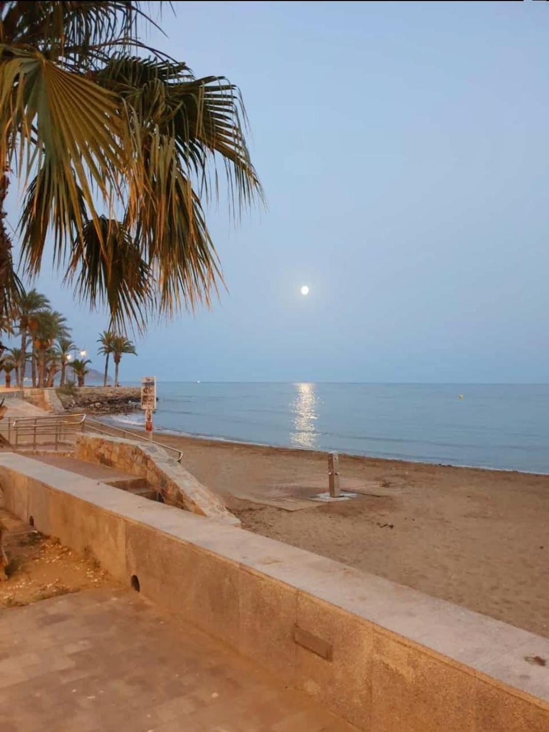 Apartmán Vistas Al Mar Desde La Playa De El Rihuete En El Puerto de Mazarrón Exteriér fotografie